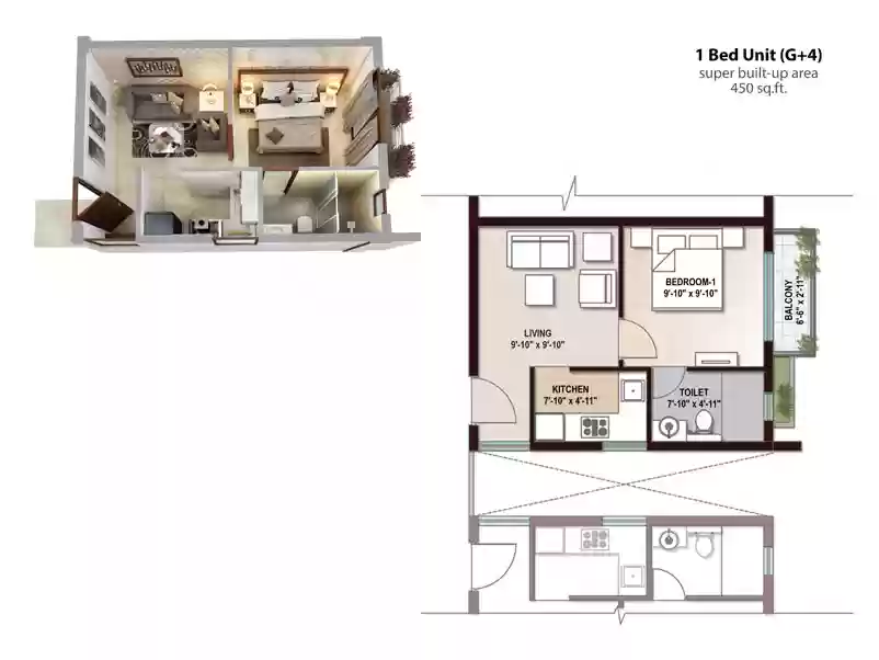 Apartments in Joka